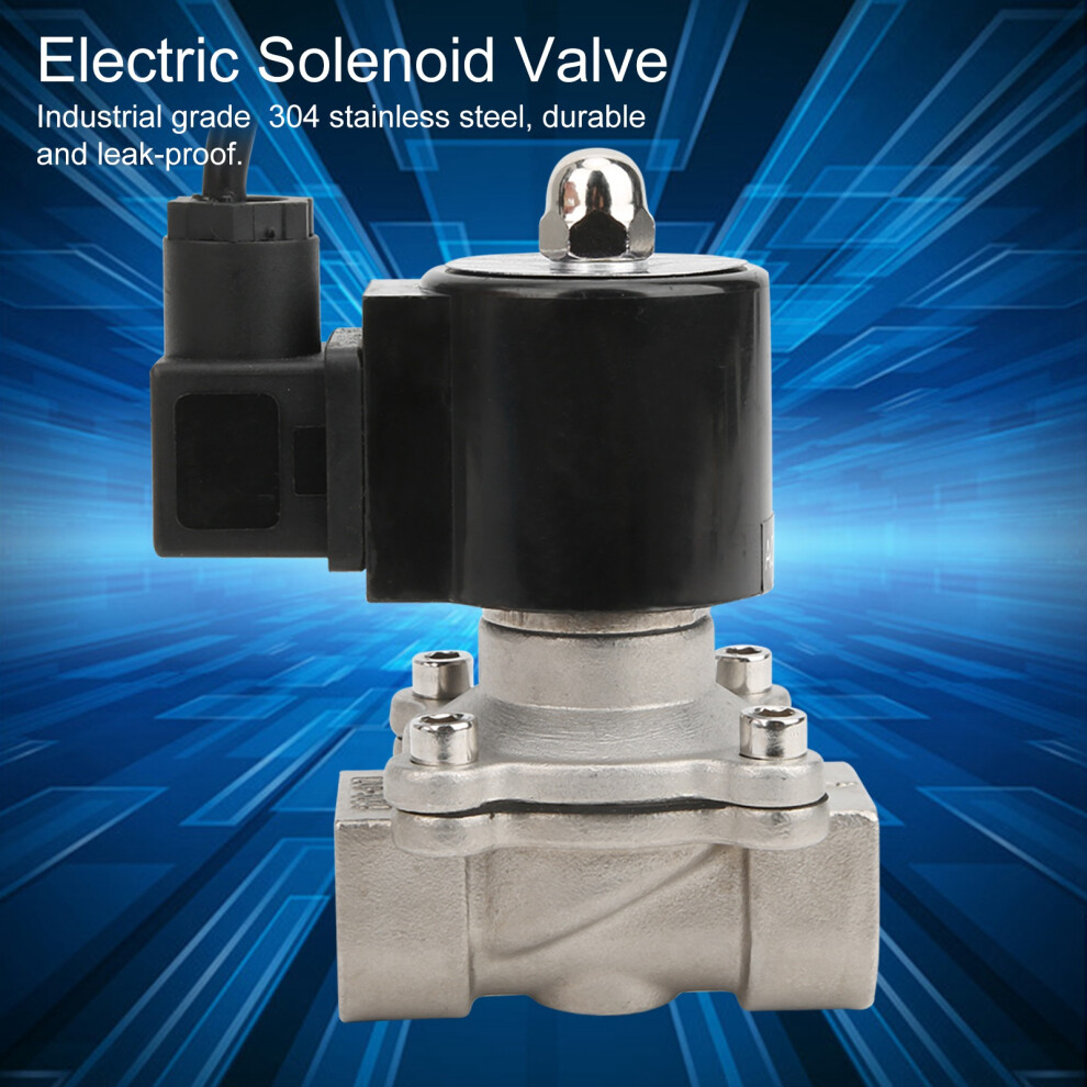 G3/4In Electric Solenoid Valve 20Mm Nc Direct Action 220V 4161360718380