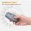 Compact 2TB USB 3.0 External Hard Drive Black High Data Transfer Speed 4