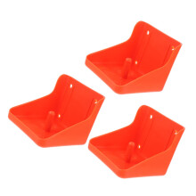 3pcs Salt Block Rack for Sheep and Cattle Sturdy Salt Bricks Licking Holder Farm Feeding Tray for Livestock Designed for Easy Access