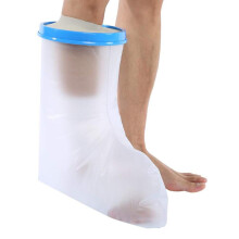 Adjustable Waterproof Cast Cover Protector, Wound Fracture Knee Thigh Calf Hand Arm Ankle Cover for Shower Adult Corrector,A4