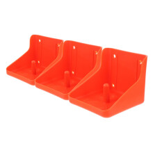3pcs Salt Block Tray for Sheep and Cattle Livestock Salt Feeding Box Licking Holder Sturdy Feed Pan for Farm Use Multi-use Brick Rack