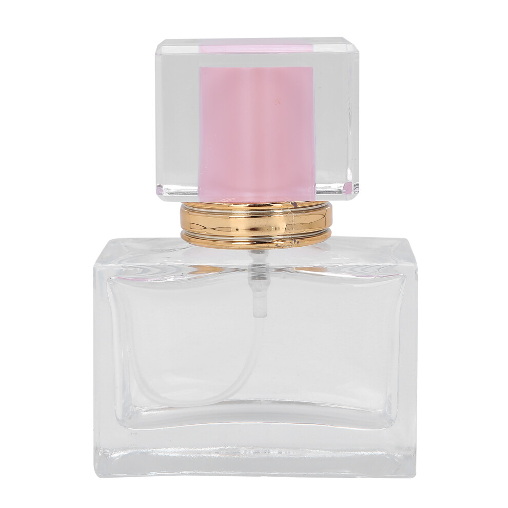 3pcs Glass Refillable Perfume Spray Bottles 30ml Pink Black Gold