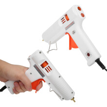 150W Einstellbare Konstante Temperatur Heißkleberpistole Weiß HL F für Bastelarbeiten & Reparaturen