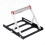Folding Support Frame For Cutting Machine Height Adjustable Material Support Bracket Folding Design Adjustable Bracket 1