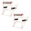 2 Piece Cutting Machine Material Support Bracket, Cutting Machine Cutting Table Bracket Workbench Support Bracket 1