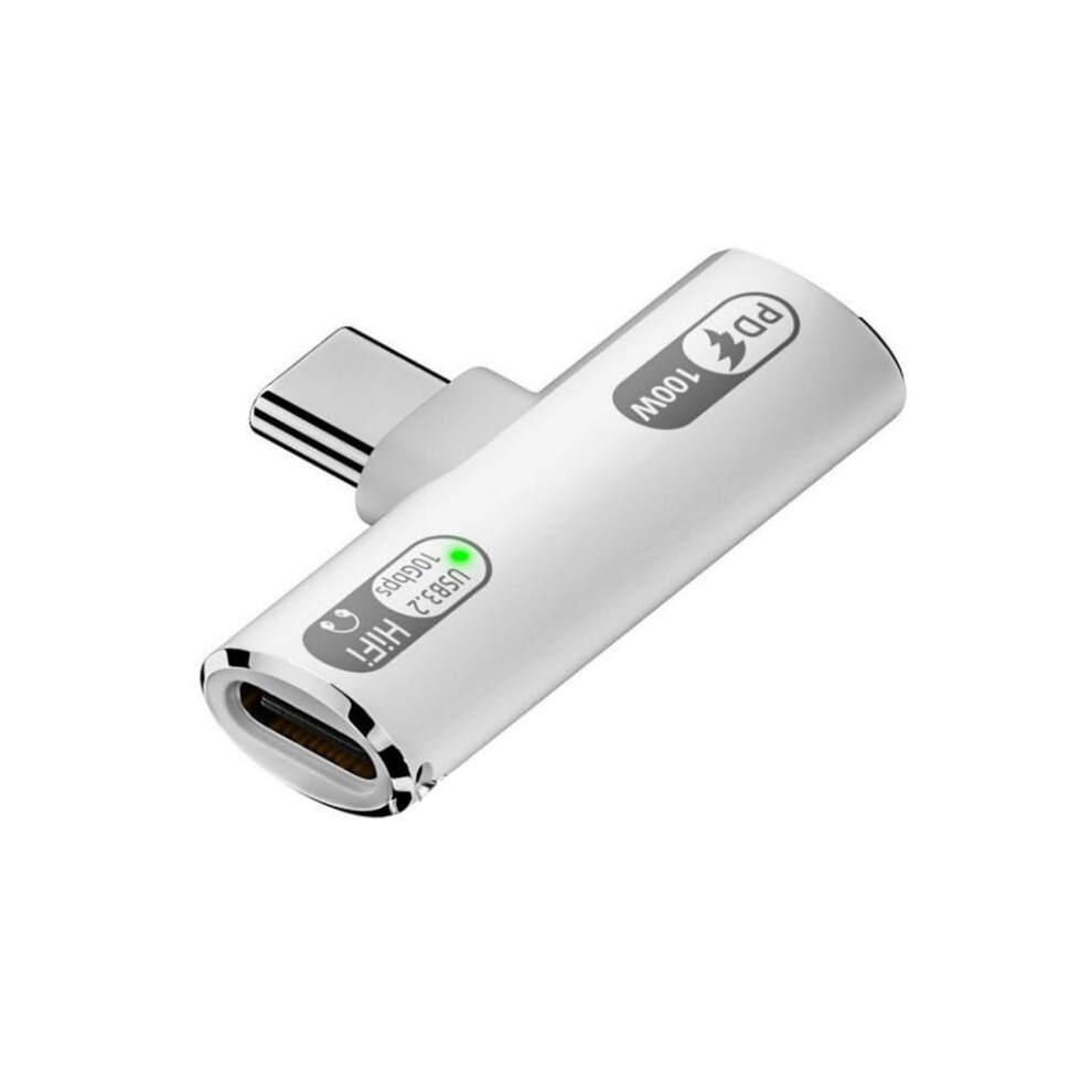 Usb C Headsets Adapter And Quick Charging 10Gbps For Hifi Sound On Phone 15 S22 And More Headphones Auditory 9323874944579