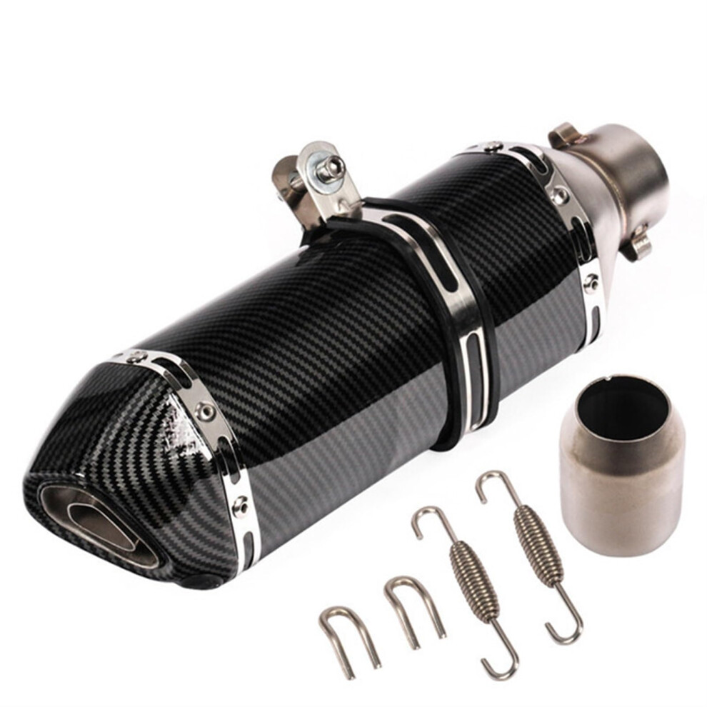 51Mm Universal For Escape Moto Tube Motorcycle Exhaust Muffler With Db Killer Motorcycle Exhaust B370mm 9105992055739