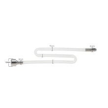 315mm Soft Tube Chastity Cage Accessories Silicone Conduit Erotic Toys Chastity Lock CB Device Accessories Adult Use Sex Tools(5 300mm)