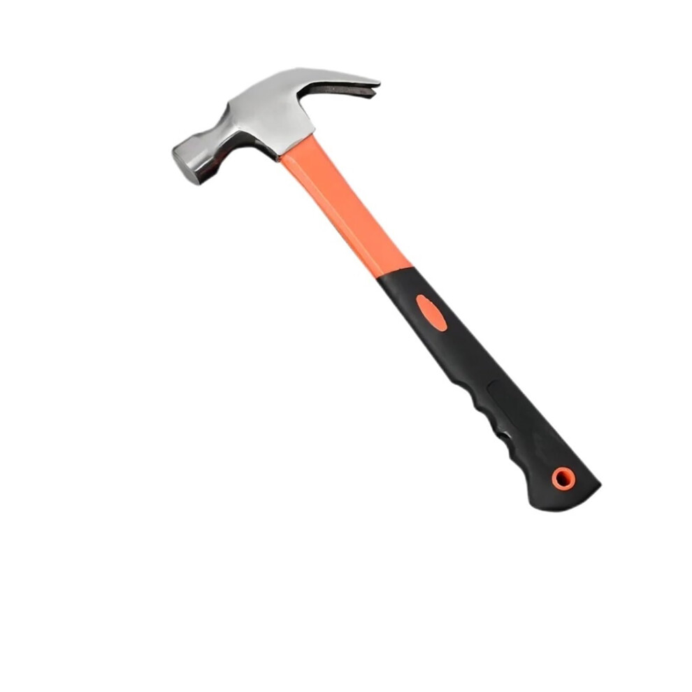 Claw Hammers Rubber Handle Fiber Handle Claw Hammer With Plastic Handle Claw Hammer Hardware Tools(750g) 750g Rubber Handle-image-OPC-PMYBQ8N-NEW