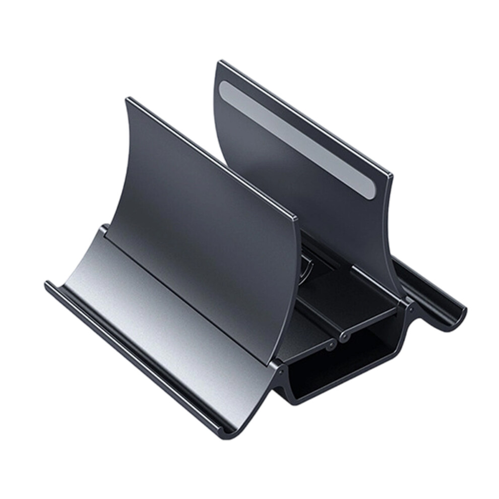 Vertical Laptop Risers Stand With Antislip Base Heat- Grey 7754000339631