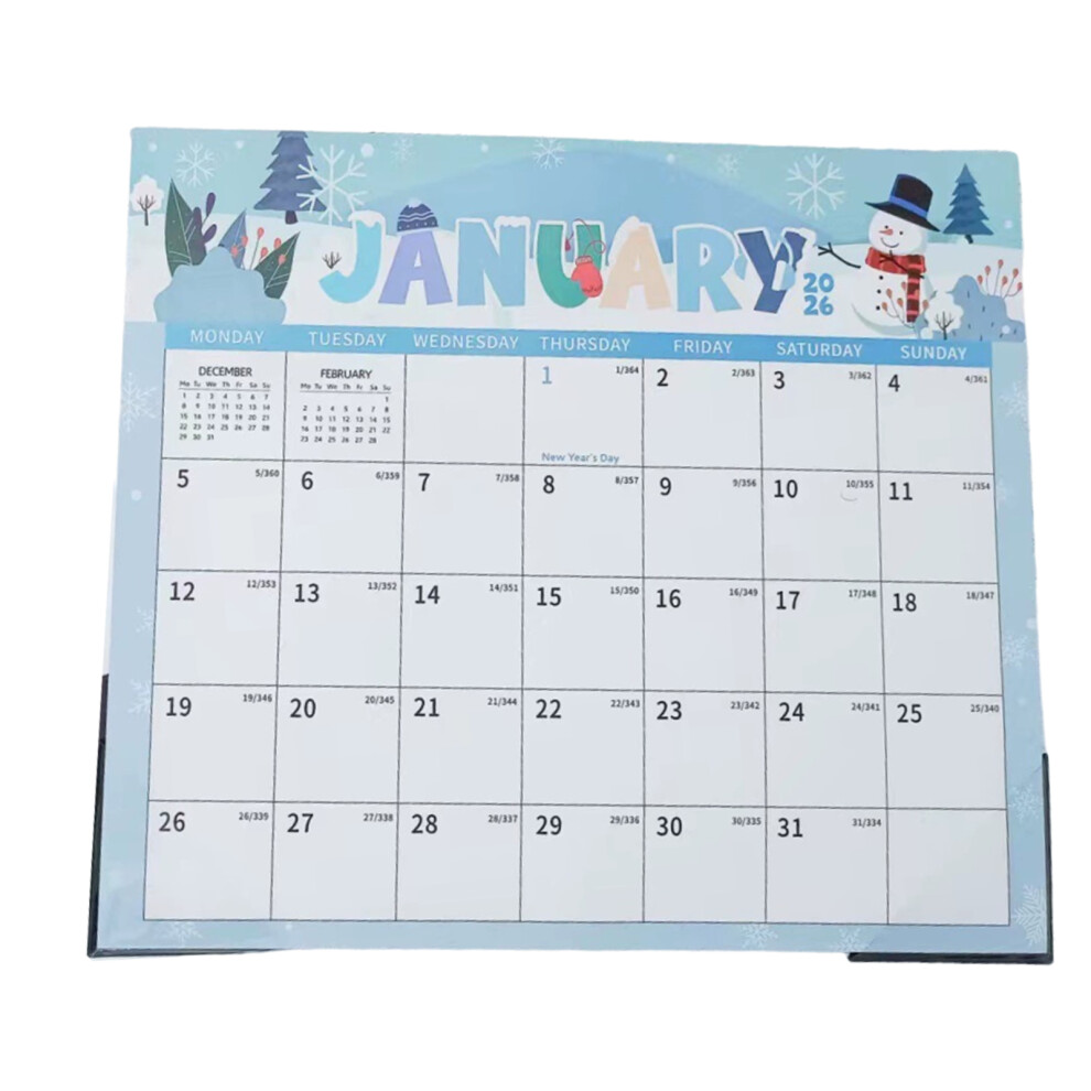 (Colorful, Seasonal Calendar B) Calendar, Edition, Covering 2026. Paper Major Recording Areas. Ideal-image-OPC-PMYBRZQ-NEW