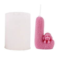 Love Sculpture Dogs Candle Molds Casting Molds Plasters Molds-L