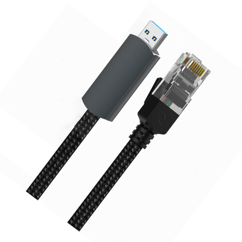 USB3.0 Gigabit Ethernet Cable Aluminum Fast Speed Stable-2m