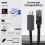 USB3.0 Gigabit Ethernet Cable Aluminum Fast Speed Stable-2m 2