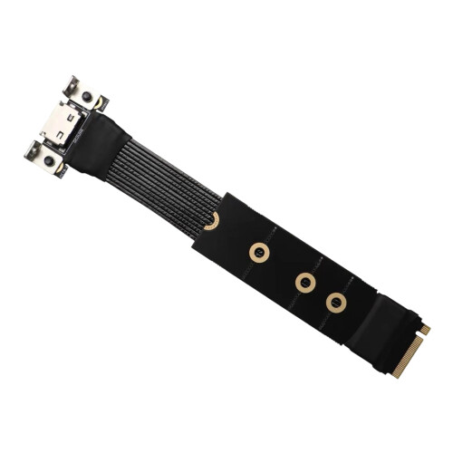64Gbps M.2 to Oculink 4i Extension Cable for-30CM Basic model