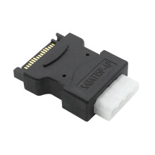 Plugs and Play SATAs HDD to IDE Power Adapters Ensuring-White