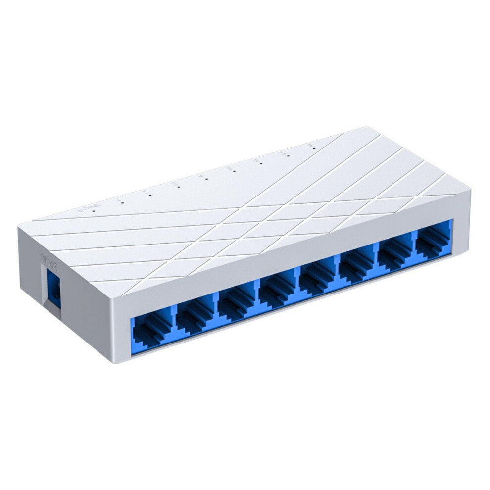 8 Port Ethernet Switcher 10/100/1000Mbps Gigabit Networking 7754000339600