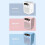 (blue) Desktop Air Cooler With Humidification Feature And LED Lights 2