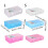 Thread Bobbin Storage Box Thread Spool Storage-Clear L 4