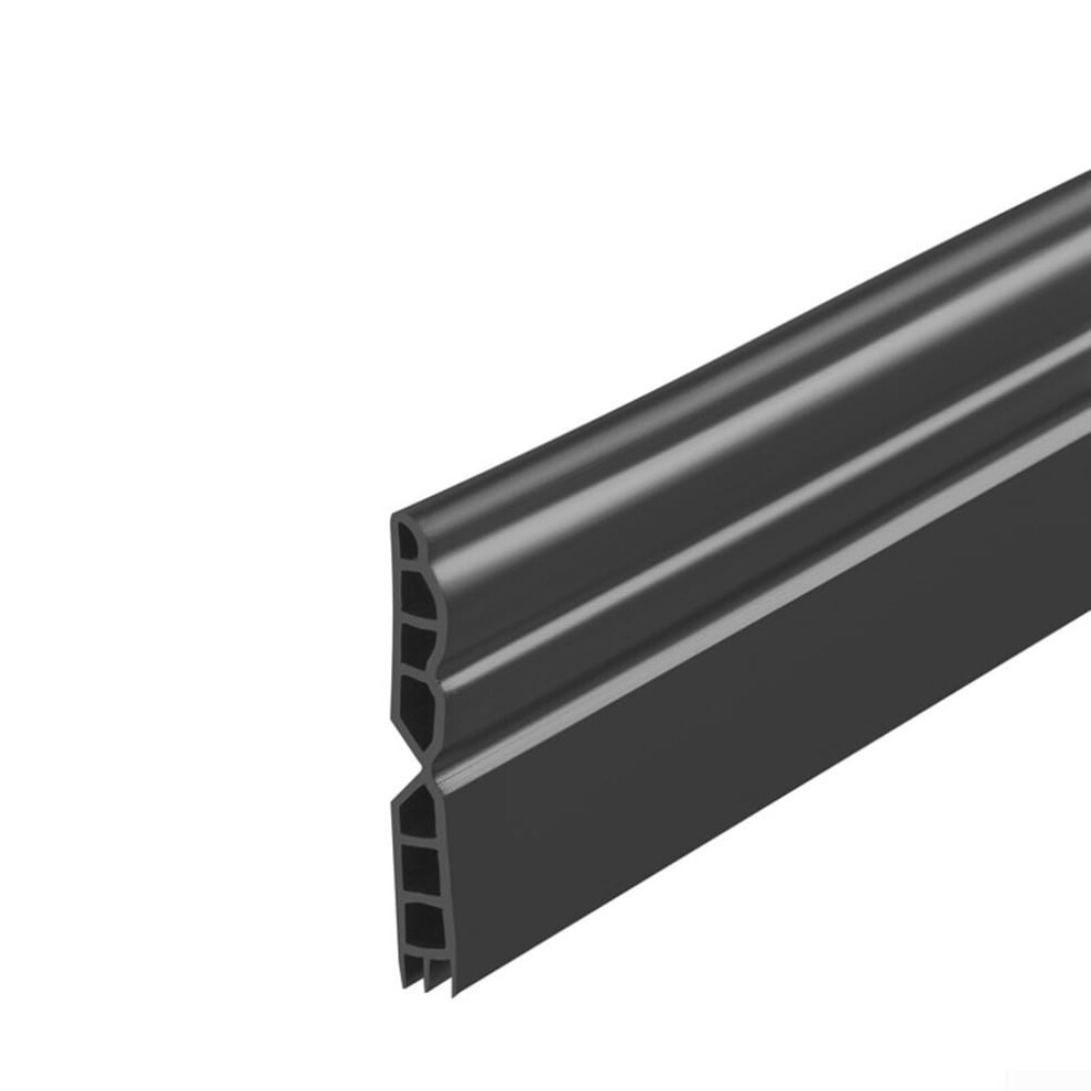 Air Leakage Prevention Door Bottom Seal Strip Windproof And Sound Insulation Tpe Design, 100 Cm Long (Black) 9323874945163
