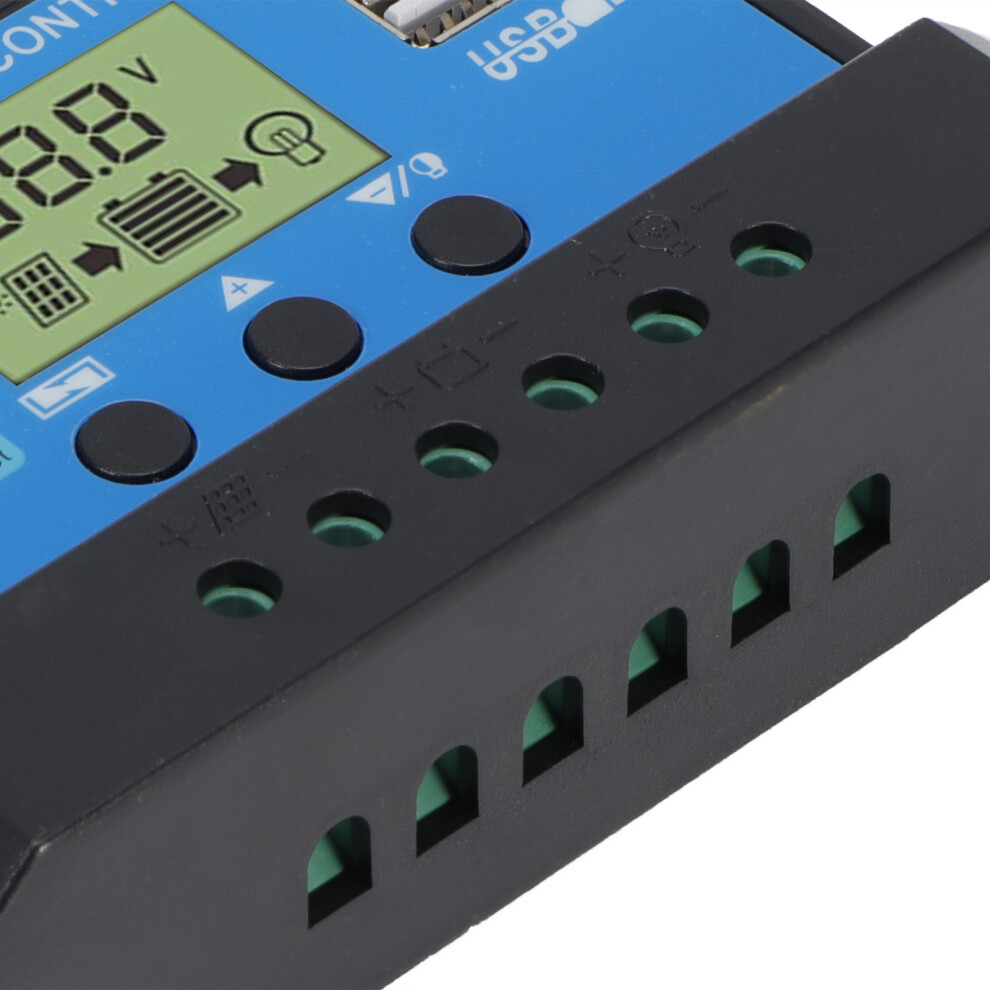12V/24V 20A Pwm Off-Grid Solar Controller With Lcd And Power Tracking 8791360747491