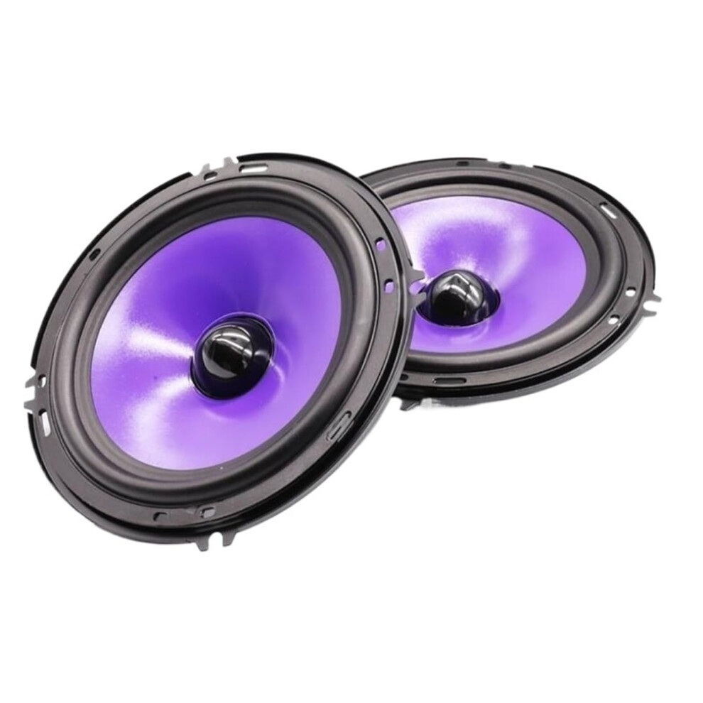 Car Audio Component 2Pcs 6.5 Inch 90W Full Range Frequency Car Audio Speaker Heavy Mid-Bass Ultra-Thin Modified Speaker Tweeters(6.5 Inch 90W) 9105992056361