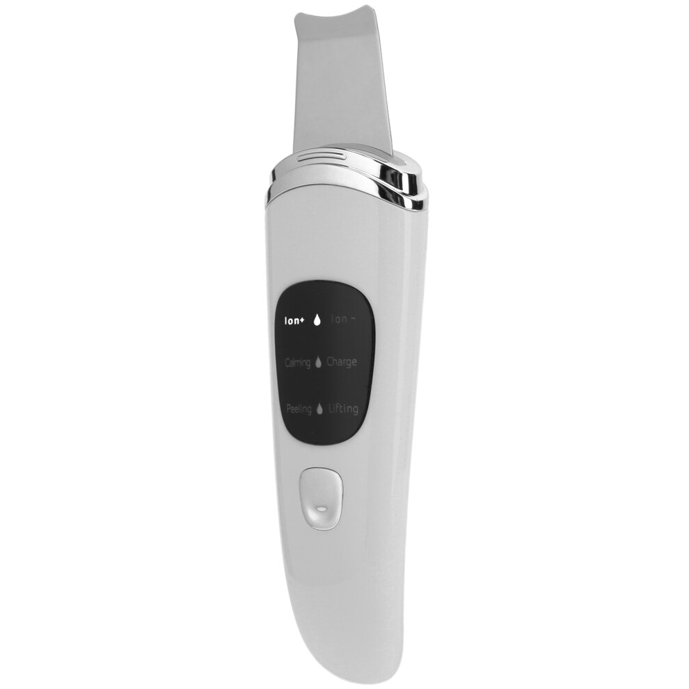 Ultrasonic Skin Scrubber Face Cleaner, LCD, USB Rechargeable, 400mAh