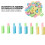 80pcs domino train car toy set DIY automatic placement educational game 9