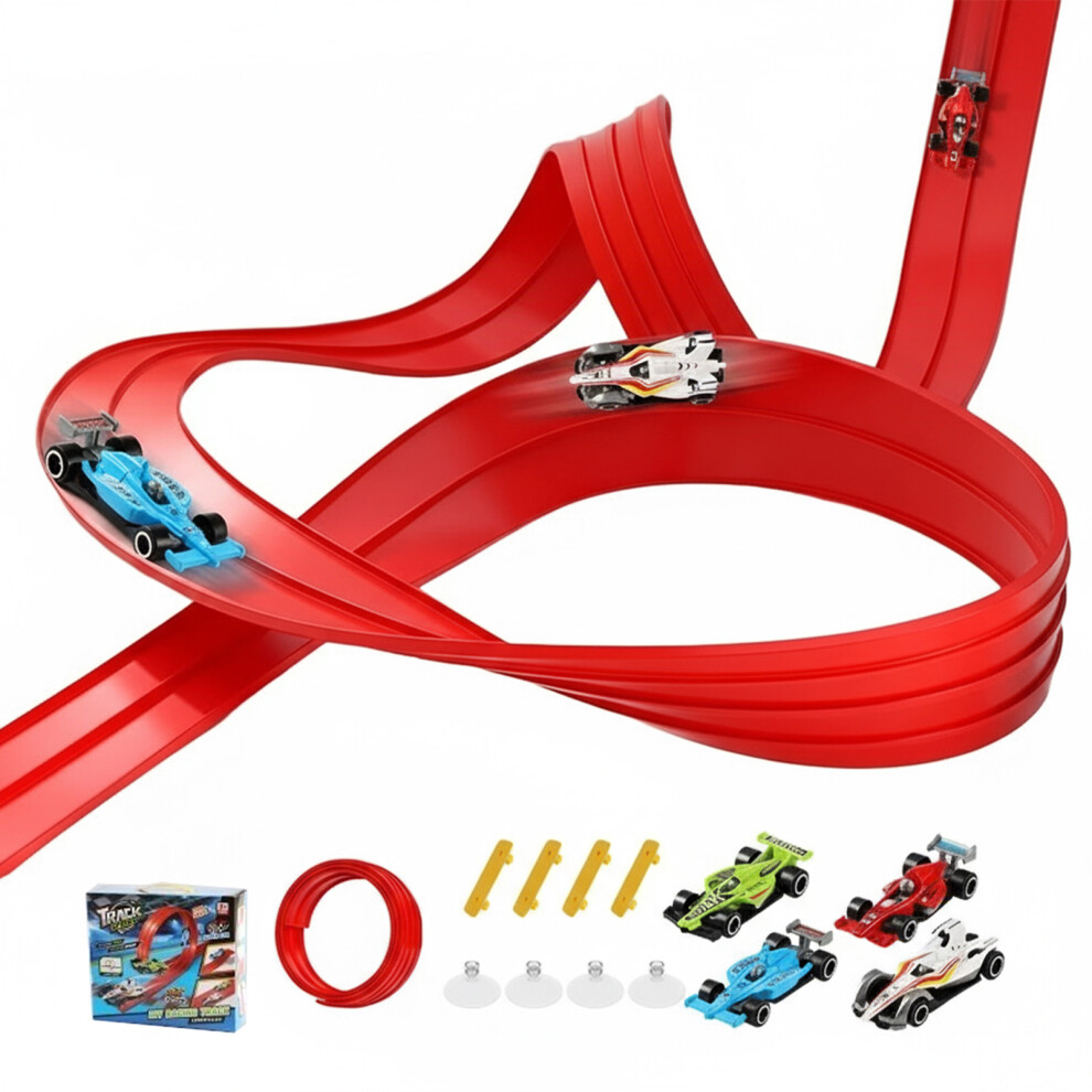 Transform Home Into Racing Arena With Flexible Race Car Track Set |
