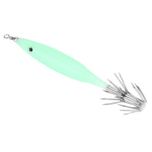 Hochwertiges leuchtendes Tintenfisch-Haken-Bait-Set, 50 Stück, 8 cm, Mehrere Farben
