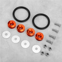 Orang-Quick-Release-Gummiringen-Kit für Auto-Stoßstangen und Kofferraum