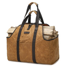 Firewood Carrier, Wood Carrier for Firewood,Heavy Duty Firewood Carrier with Handles Water Repellent Storage Bag for Camping, BBQ, Shopping Bags,466