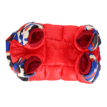 Haustier-Hund-Winteranzug Rote Tarnung Wasserdichte Jacke, 109-190g