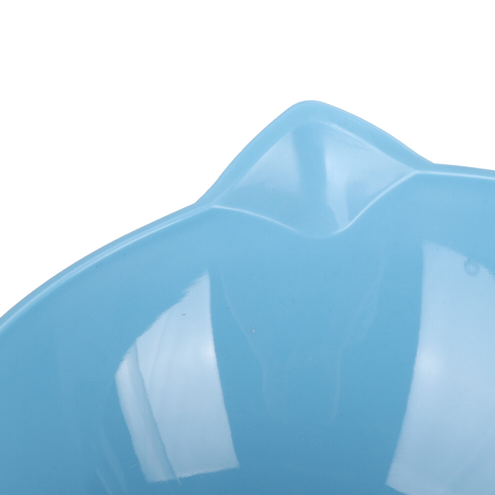 Double Cat Bowls Set with 500ML Water Dispenser, Blue-image-OPC-PMYD57F-NEW