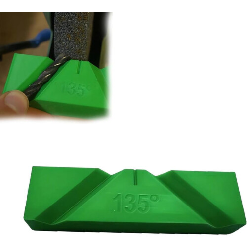 Manual Drill Bit Grinding Tool, Angle Drill Bit Sharpener, Drill Bit Sharpening Guide Jig for Bench Grinder 135¡ã 2