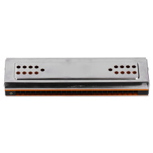 Tremolo Harmonica 24 Holes in C & G Key Double-Side with Box for Beginners