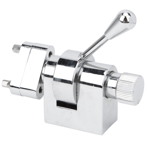 Langlebiger Silber-Zink-Legierungs-Throws-Off-Snare-Drücker mit Schrauben 2