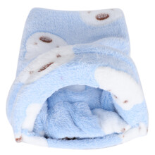 Blue Mini Pet Winter Sleeping Bed Cage for Hamsters & Guinea Pigs