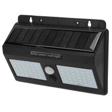 Wireless Solar LED Garden Light Outdoor Wall Lamp 60 LEDs IP65 Waterproof
