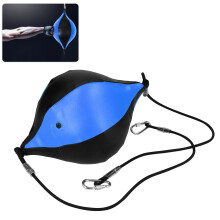 Black & Blue Hanging Boxing Ball, 1.8m, Speed Training Fitness Tool