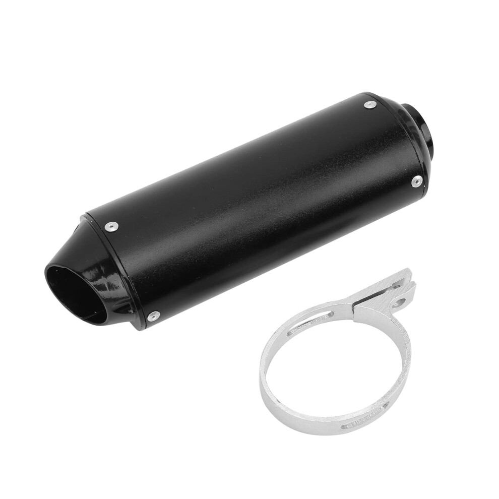32Mm/1.3In Exhaust Muffler For 90Cc 110Cc 125Cc 150Cc 160Cc Atv Pit Bike Motorcycle Black 9067246694333