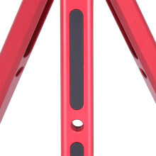 Mini Tripod Stand 3-13cm Adjustable Aluminum for Phone & Camera Red