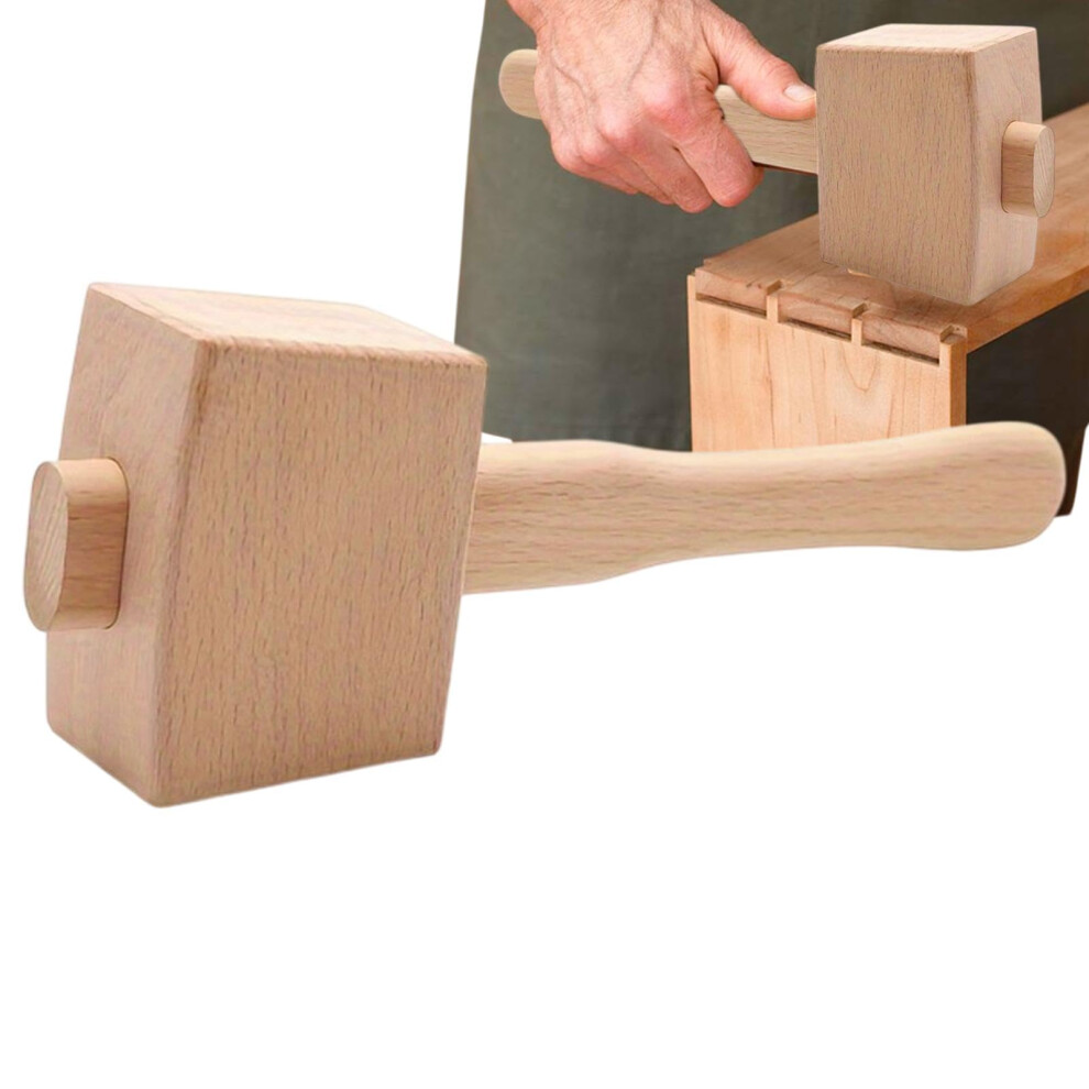 Wooden Mallet, Mallet Hammer, Multifunctional Carpenter Hammer | Portable Wooden Hammer, Carving Mallet For Installing Objects, Eye-Catching Chisels 9105992057818