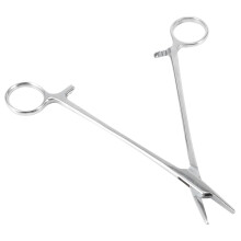 18 cm Edelstahl-Nadelschnellverschlusshalter Chirurgische Zange für veterinärmedizinische Anwendungen