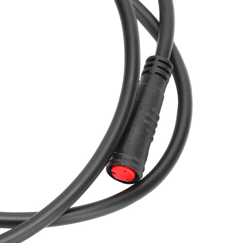 Waterproof 2-Core Lithium Battery Connector Extension Cable 88cm