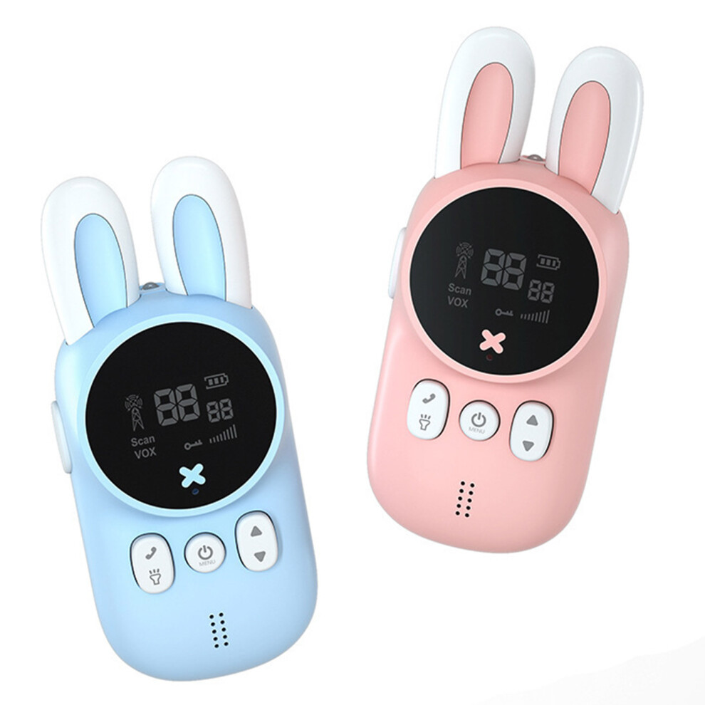 Kids Walkie Talkie 3-12: 3 Mile Range Flashlight 99 Codes Safe 7901360791719