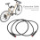 Waterproof 2-Core Lithium Battery Connector Extension Cable 88cm 7