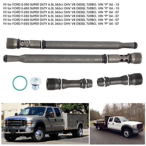 Iron Stand Pipe & Dummy Plug Kit 6E7Z 9A332 A for Ford E350 2