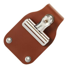 Horse Show Number Holder, Faux Leather Belt Clip for Number, Competition Clip for Horse Demonstrations and Events
