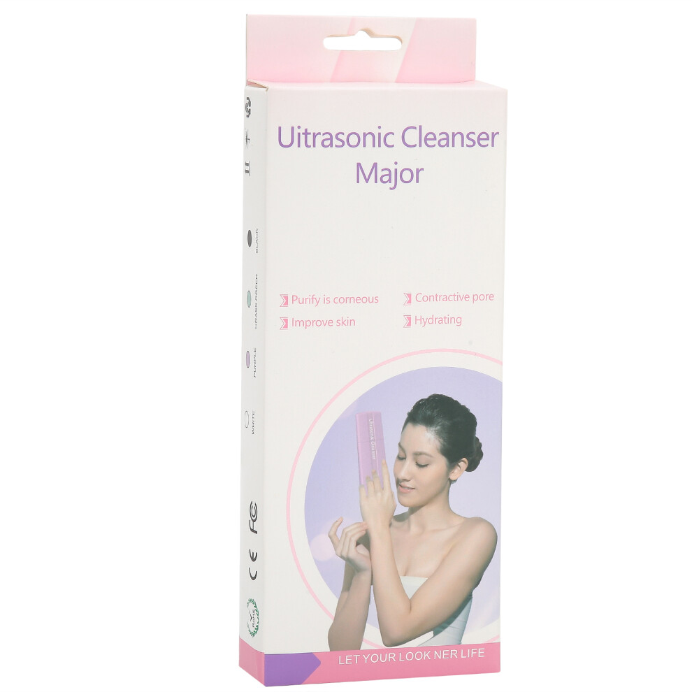 Face Skin Scrubber Ultrasonic Pore Cleaning Peeling Machine 2W